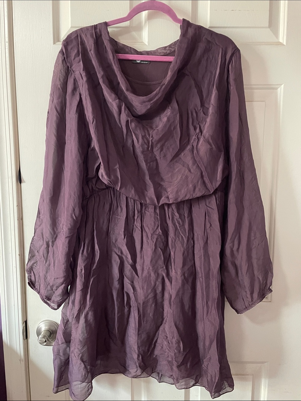 ITALIAN SILK DRESS - Picture 3 of 8